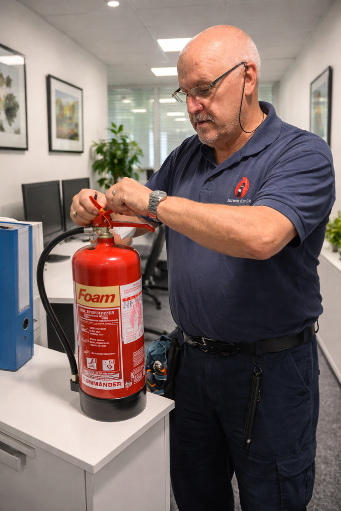 Why Annual Fire Extinguisher Servicing Protects More Than Your Building