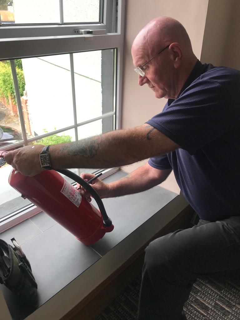What Happens During a Fire Extinguisher Service?
