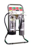 Double Tubular Extinguisher Stand - Chrome