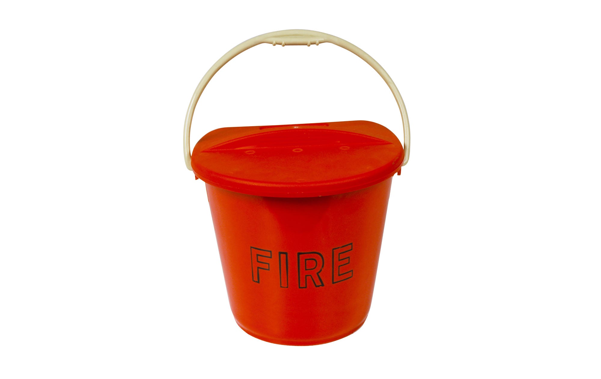 Fire Bucket & Lid - Plastic - HartsonFire