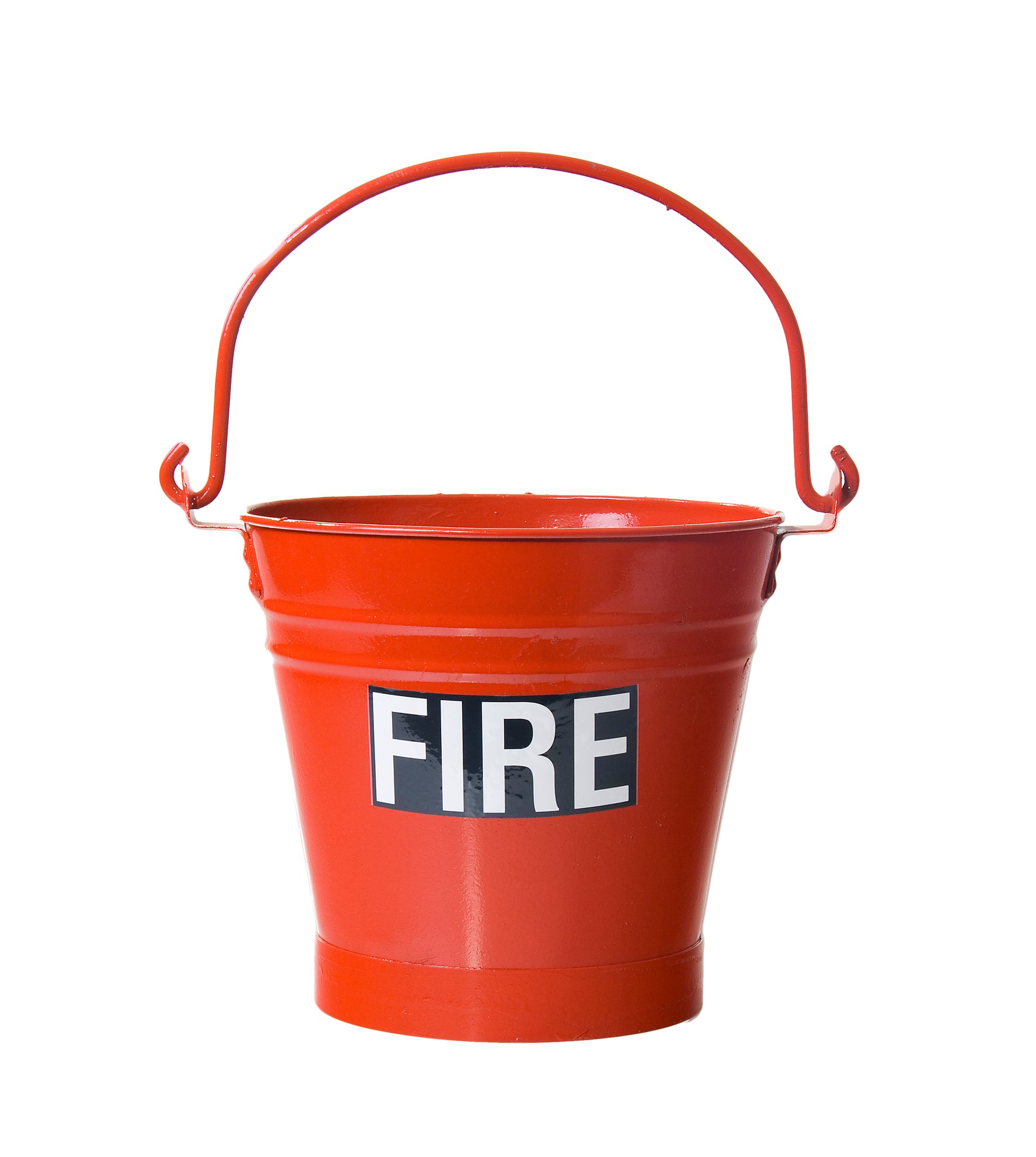 Fire Bucket & Lid - Metal - HartsonFire