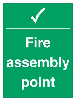Fire Assembly Point sign RP large - HartsonFire