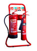 Red Tubular Double Fire Extinguisher Stand - HartsonFire